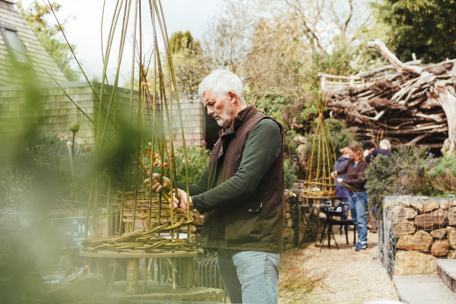 Willow Weaving Obelisk